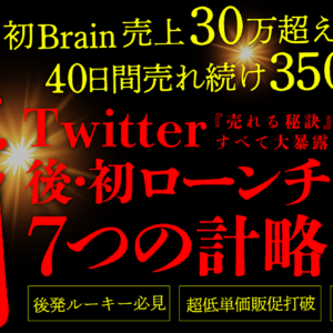 【110部突破！】Twitter後・初ローンチ 7つの計略【初コンテンツのローンチで売上30万越え】〜なっつの裏側全部見せます〜　レビュー