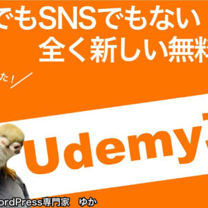 ブログでもSNSでもない全く新しい無料集客法Udemy攻略　レビュー