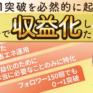 0→1突破を必然的に起こす【複数アカで収益化】した全て　レビュー
