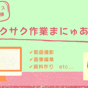 サクサク作業マニュアル～初めてのビジネスシリーズ第一弾～　レビュー