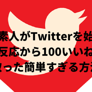 ITド素人がTwitterを始めて無反応から100いいねを取った簡単すぎる方法　レビュー