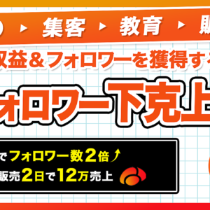 【収益＆フォロワーを獲得する】少フォロワー下剋上戦略　レビュー
