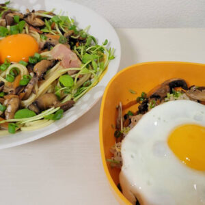 創作きのこソース作ってみたよ　レビュー