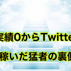 実績0からTwitterで10万稼いだ猛者の裏側暴露　レビュー