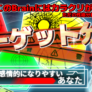 【ターゲット分析】注意：このBrainにはカラクリがあります★標的は感情的になりやすいあなた★　レビュー