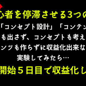 アカウント運用開始５日で収益化した戦略を話します　レビュー