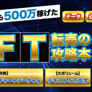 【NFT歴1年で500万】99％が知らない「データと心理学とロジック」を用いた再現性重視のNFT転売　レビュー